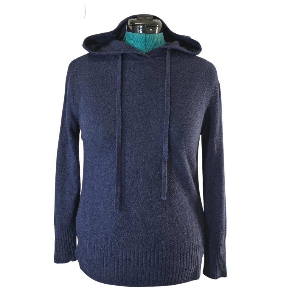 Banana Republic‎ Italian Merino Blend Knit Hoodie Women's Sweater **